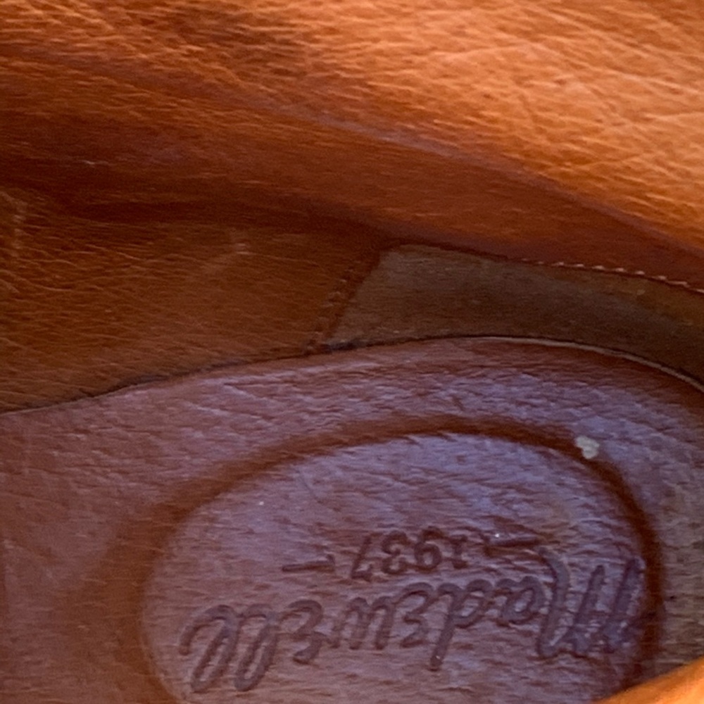 MADEWELL MEN’S Leather Boots Size 10 Leather EUC - Picture 9 of 11